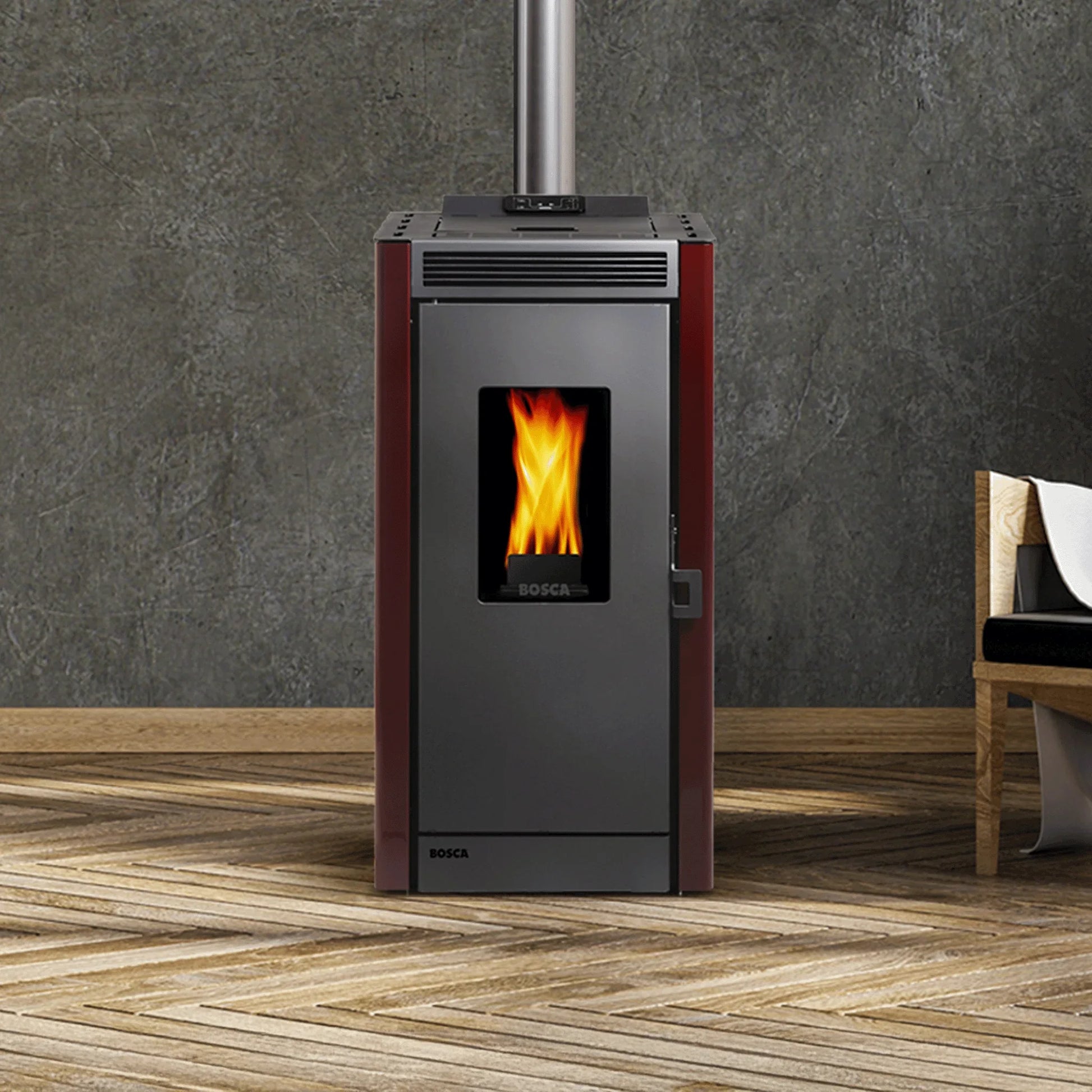 Estufa Black Vision Bosca