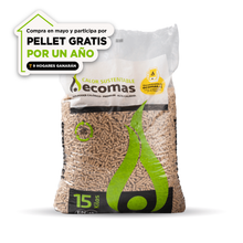 Bolsas Pellet 15 Kg Ecomas