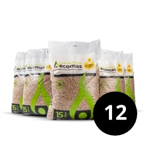 12 Bolsas Pellet 15 Kg
