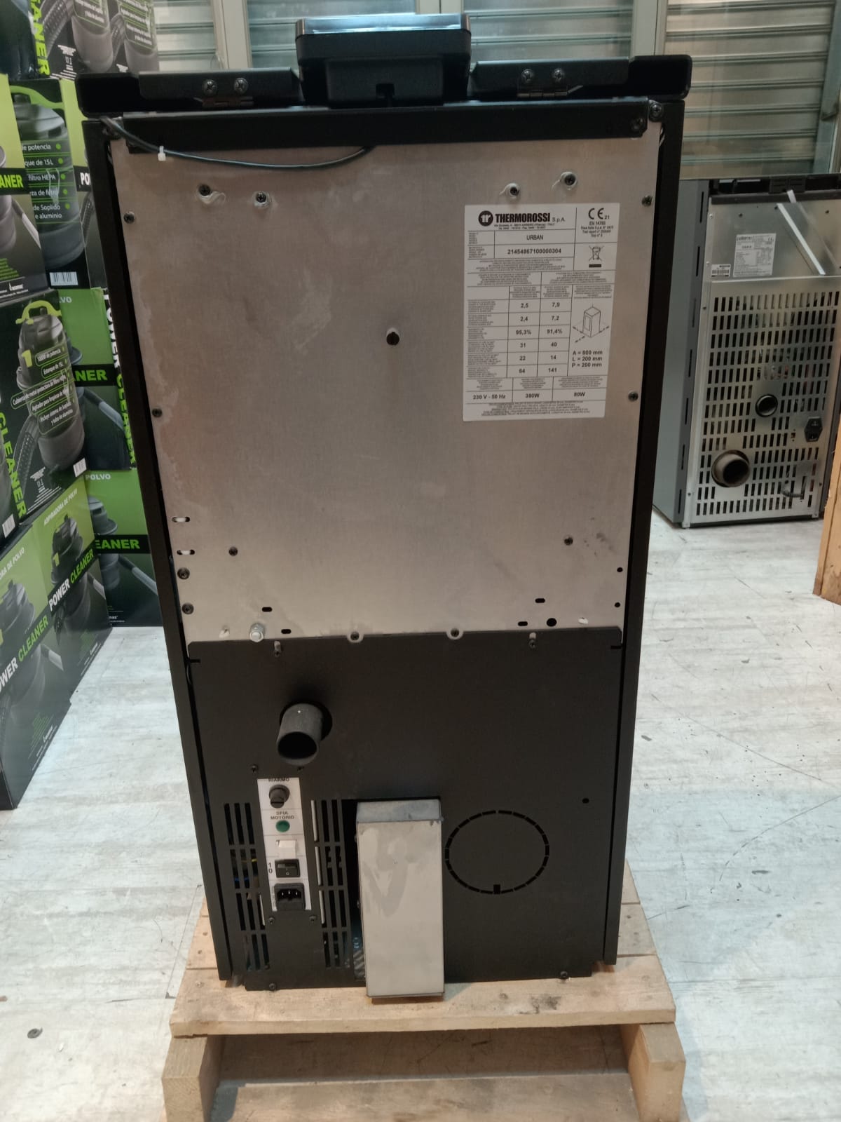 Estufa a pellet Urban Thermorossi