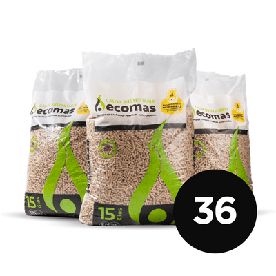 36 Bolsas 15 Kg