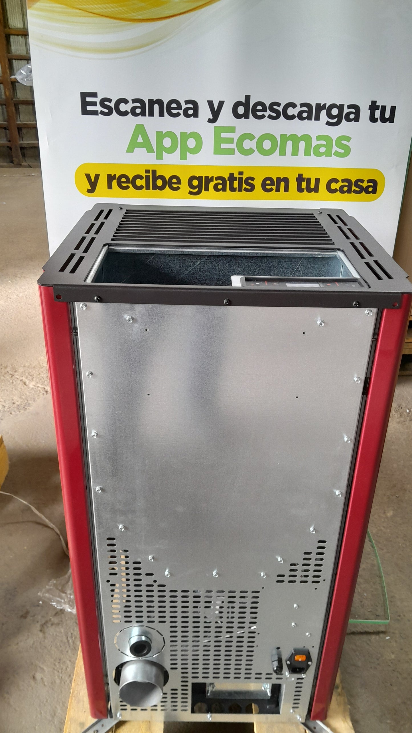 Estufa a pellet Laura Cadel