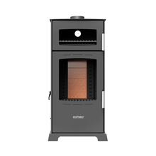 Lenga 12 kw Cocina | Estufa a pellet sin electricidad