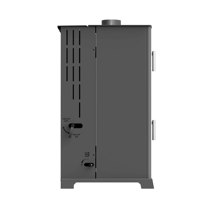 Lenga 12 kw Cocina | Estufa a pellet sin electricidad